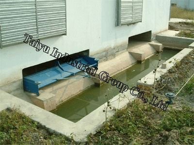 chicken manure removal system for poultry farm