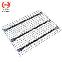 Galvanized Heavy Duty Wire Mesh Decking Shelf With Wire Desk